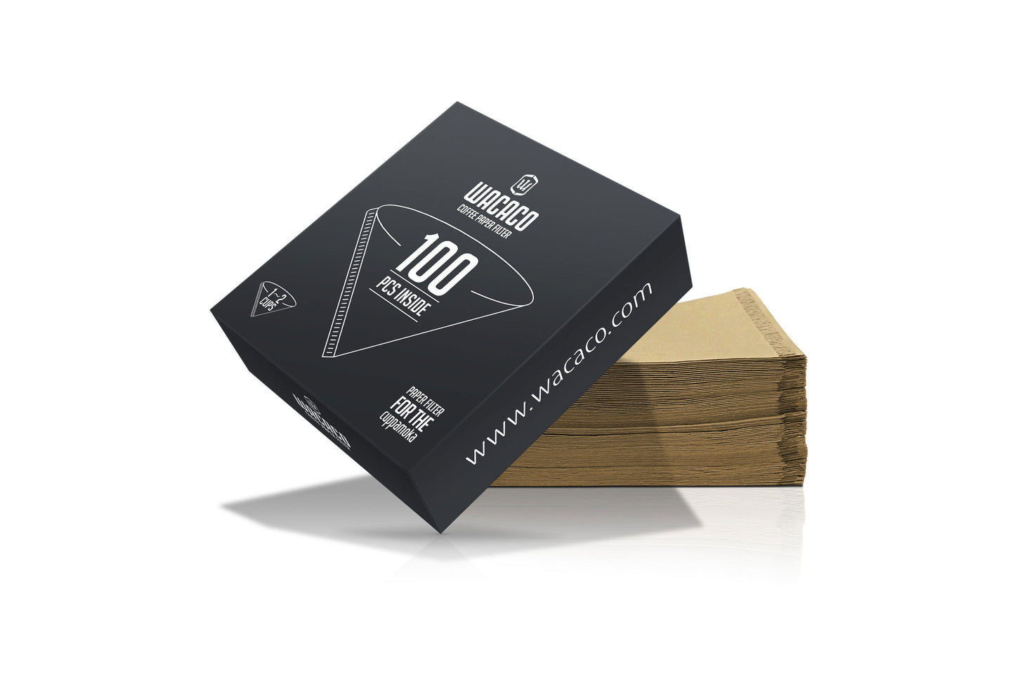 Wacaco Cuppamoka Paper Coffee Filters – Pack of 100