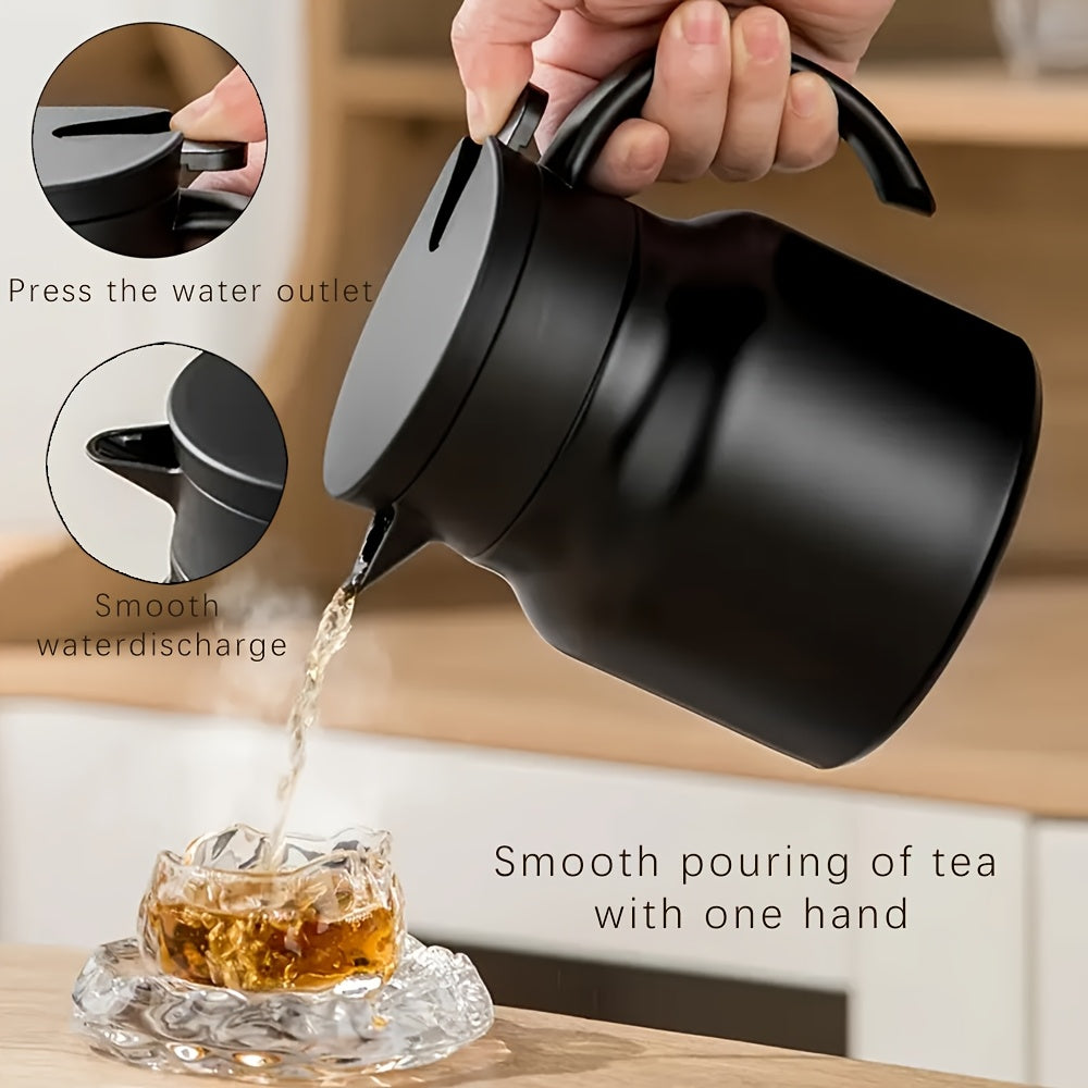 Coffee & Tea Stainless Steel Infuser Mug-1