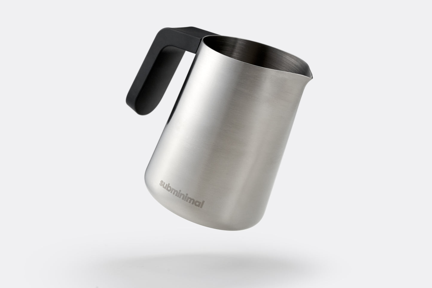 Subminimal FlowTip Latte Art Jug – Black, 450ml (15oz)