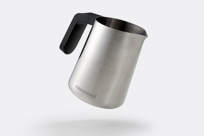 Subminimal FlowTip Latte Art Jug – Black, 450ml (15oz)