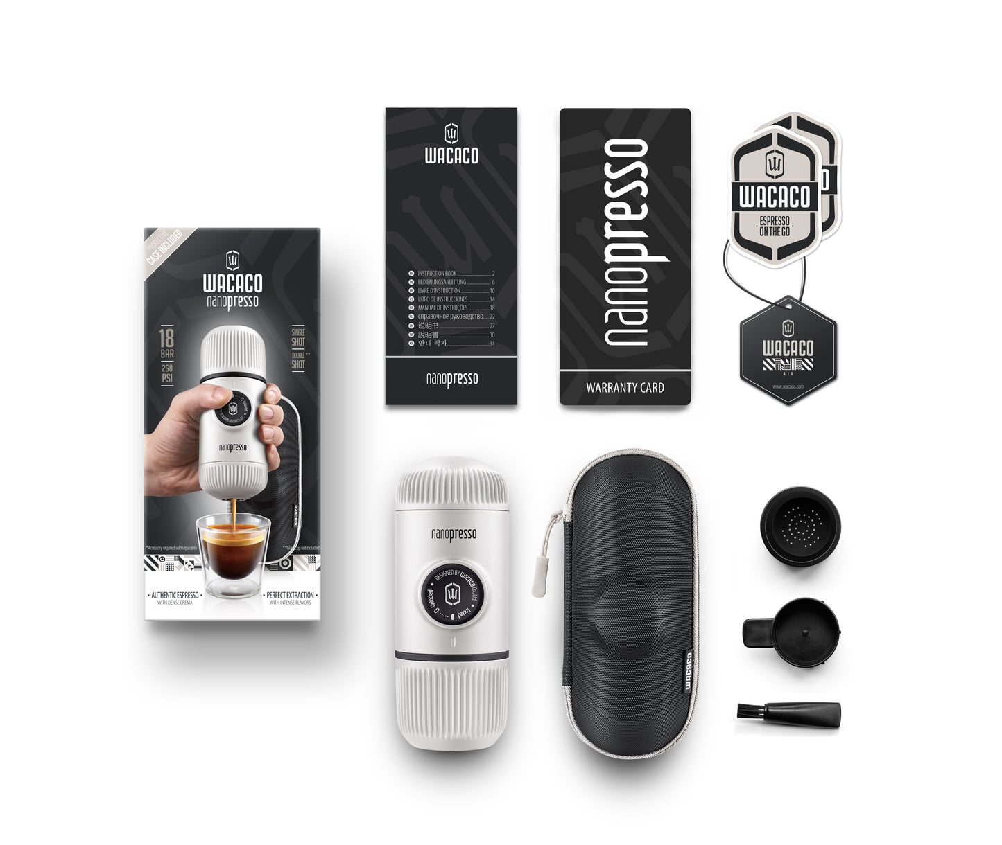 Wacaco Nanopresso Portable Espresso Maker
