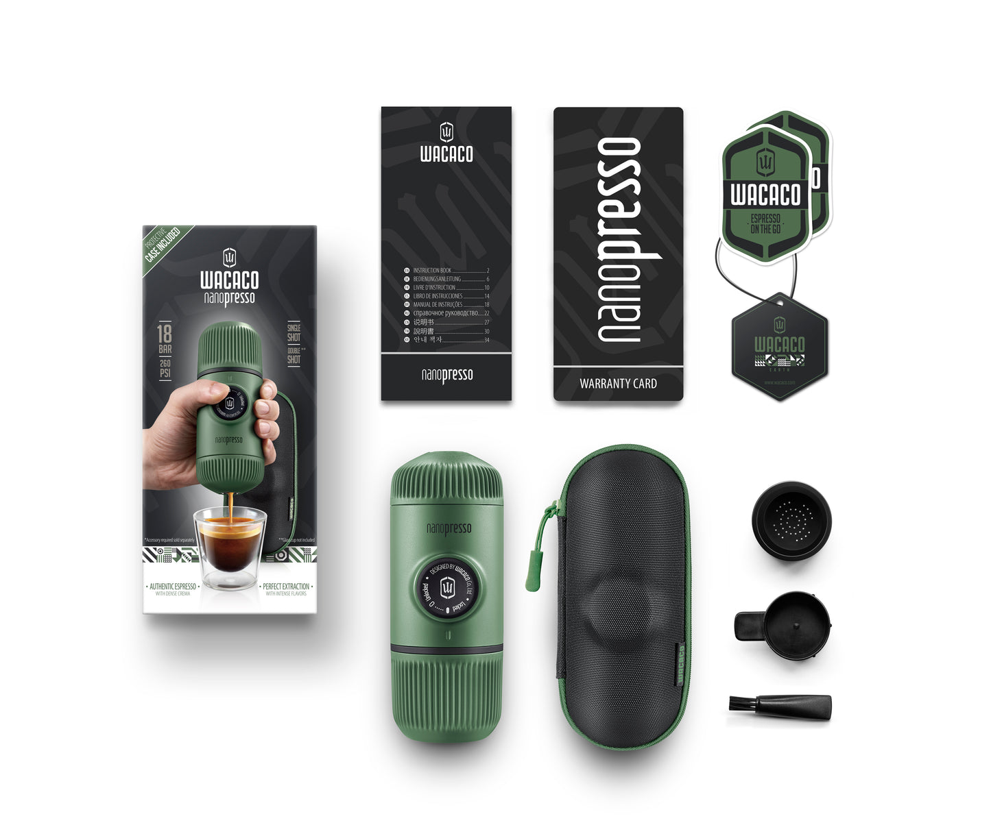 Wacaco Nanopresso Portable Espresso Maker