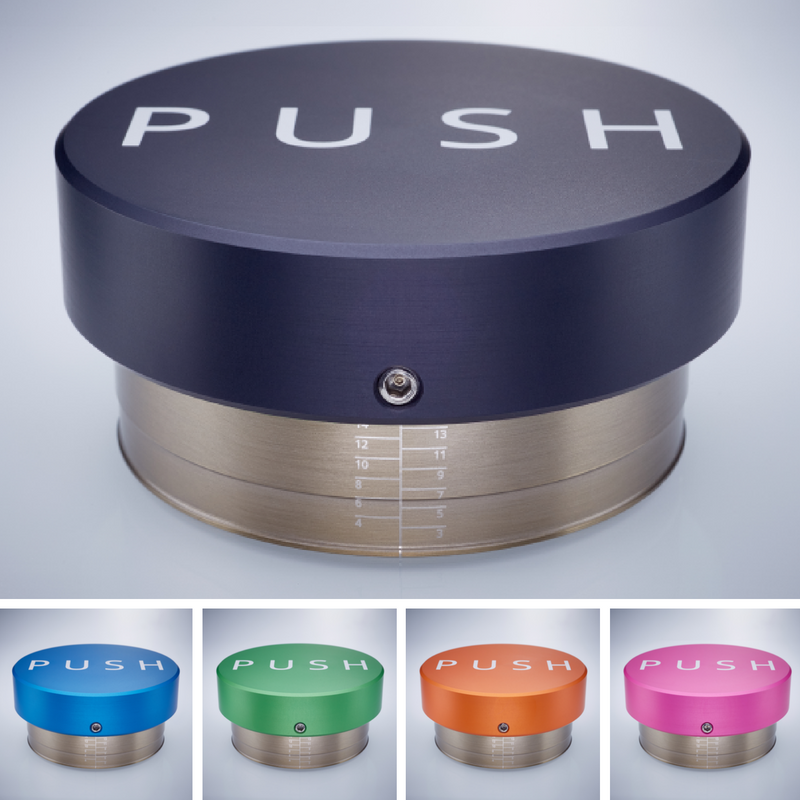 CLOCKWORK ESPRESSO PUSH Tamper - Black