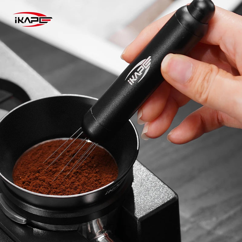 IKAPE WDT Tool,Magnetic Espresso Powder Distributor, Professional Barista tools,Retractable Telescopic coffee accessory