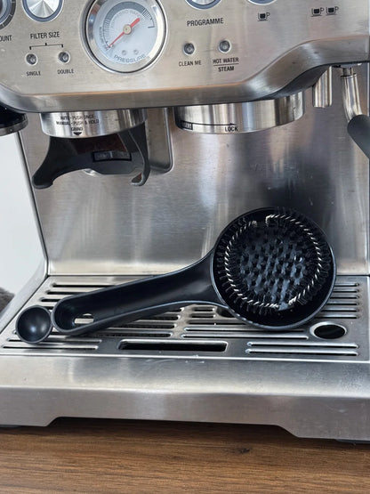 Dejess 58mm cleaning brush included in complete home barista accessories kit