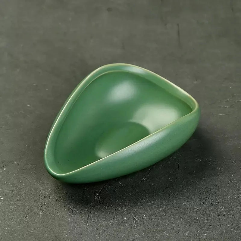 Coffee Beans Dosing Cup Trays Pottery Tea Separator Vessel Ceramic Measure Ware Espresso Bean Scoop Shovel Coffee Accessories