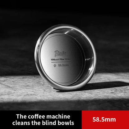 BINCOO Precision High Extraction Matrix Basket Filter，Micro Sieve Filter Basket Stainless Steel Portafilter Basket for 51/58.5mm