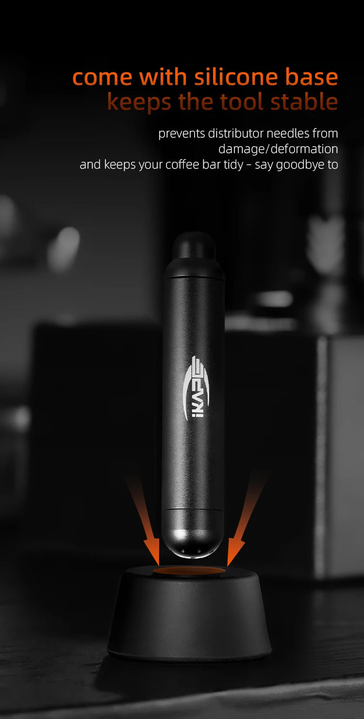 IKAPE WDT Tool,Magnetic Espresso Powder Distributor, Professional Barista tools,Retractable Telescopic coffee accessory