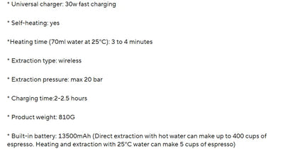 Dejess PCM03S MAX home espresso machine water tank 1.8 litre removable reservoir detail