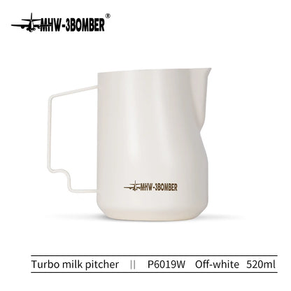 MHW-3BOMBER Turbo Milk Frothing Pitcher product hero shot clean white studio