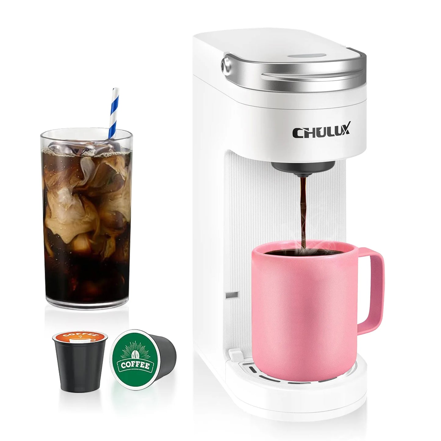 кофемашина cafe K- CUP Drip Coffee Maker Capsule Electric Travel Capsule Coffee Machine Ground Coffee Italian