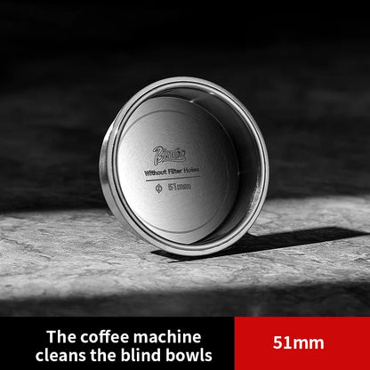 BINCOO Precision High Extraction Matrix Basket Filter，Micro Sieve Filter Basket Stainless Steel Portafilter Basket for 51/58.5mm