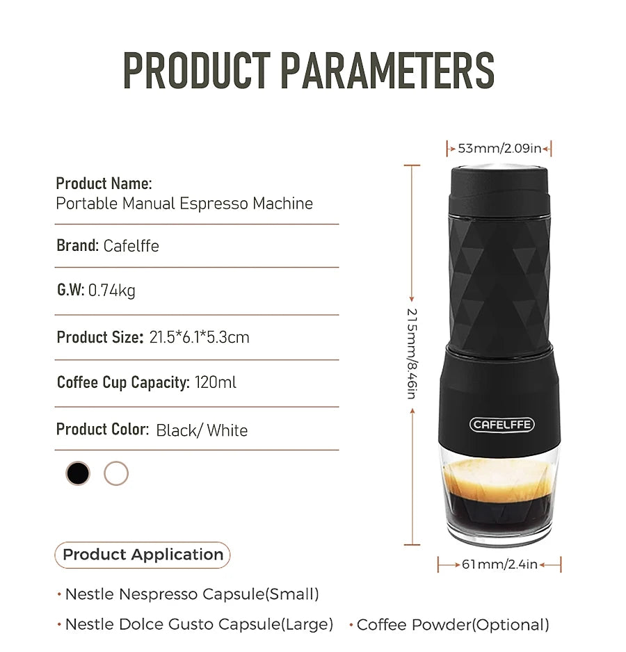 Dejess 3-in-1 coffee maker colour options and variants displayed on clean white background