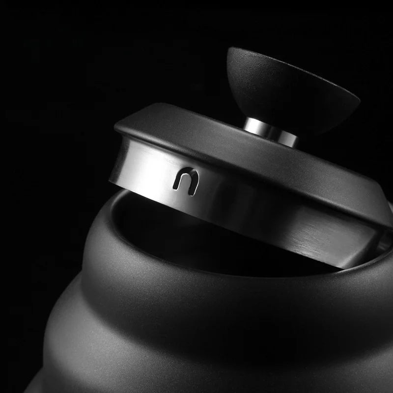 Stainless Steel Pour Over Coffee Pot with Thermometer Swan Long Neck High Capacity Can Be Heated Professional Hand Brewed Coffee