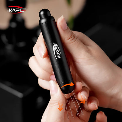 IKAPE WDT Tool,Magnetic Espresso Powder Distributor, Professional Barista tools,Retractable Telescopic coffee accessory