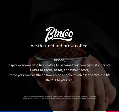 BINCOO Precision High Extraction Matrix Basket Filter，Micro Sieve Filter Basket Stainless Steel Portafilter Basket for 51/58.5mm