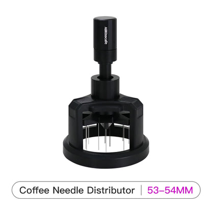 Rotary WDT Espresso Stirrer – Magnetic Needle Distributor, 51/54/58mm Barista Tool