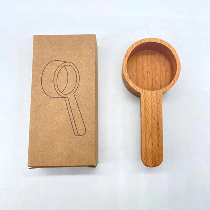 Wooden Measuring Spoon Set Kitchen Measuring Spoons Tea Coffee Scoop Sugar Spice Measure Spoon Measuring Tools for Cooking Home