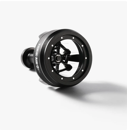 MHW Cyclone WDT tool 51mm needle head close-up showing 14-needle concentric distribution pattern