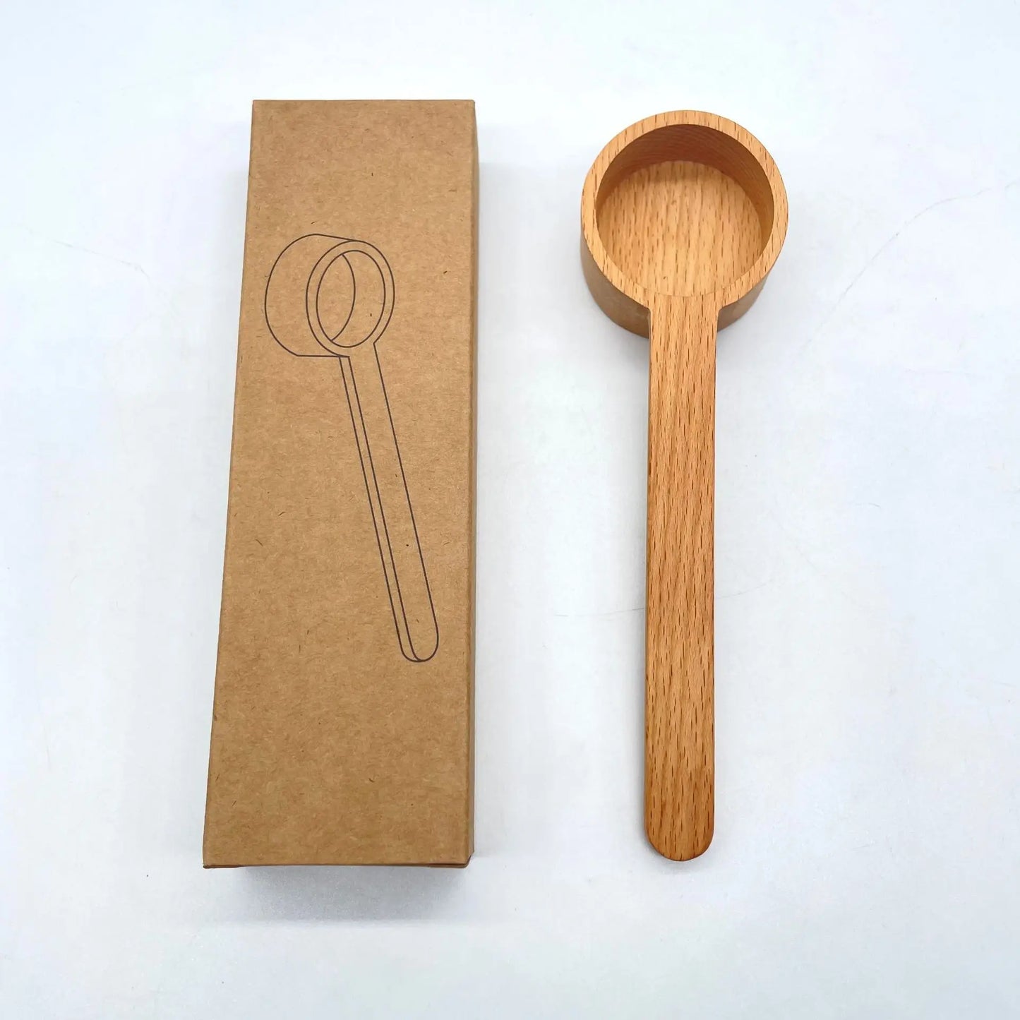 Wooden Measuring Spoon Set Kitchen Measuring Spoons Tea Coffee Scoop Sugar Spice Measure Spoon Measuring Tools for Cooking Home