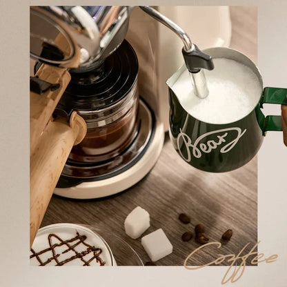 Coffee machine household small Italian semi-automatic office all-in-one American hand-grinded coffee pot