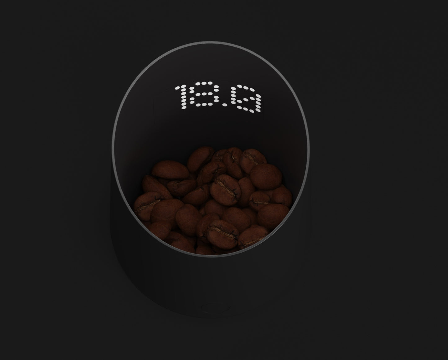 Subminimal Subscale espresso scale packaging unboxing on wooden surface