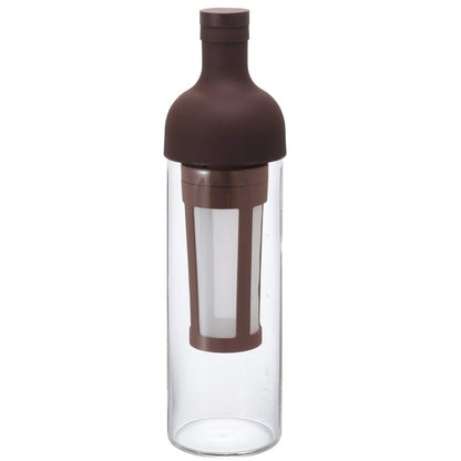 Cold Brew Coffee Bottle in Brown – 650ml Glass Infuser for Coffee, Tea & Cold Drinks | Ideal for Home, Office & Outdoor Use