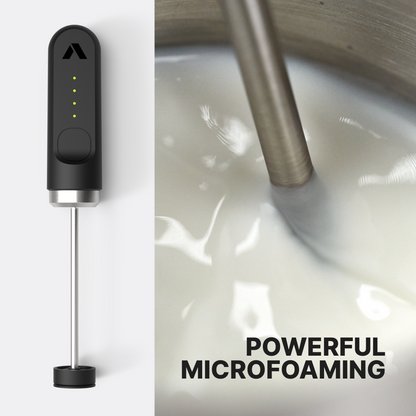 Subminimal NanoFoamer V2 Handheld Milk Frother – Café-Quality Microfoam & Latte Art at Home