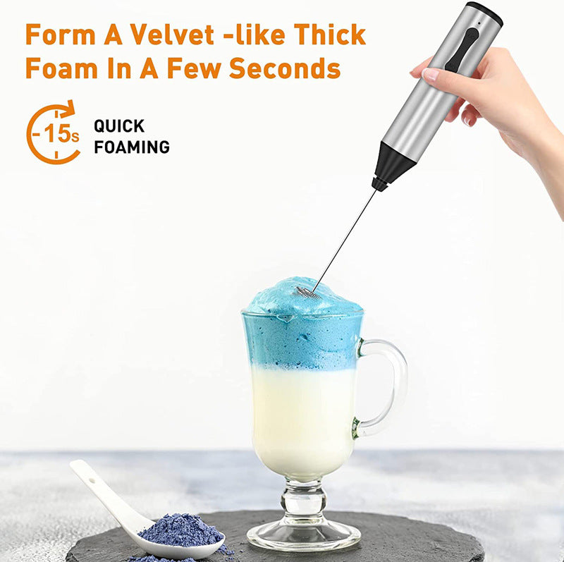 Rechargeable Electric Milk Frother & Foam Maker