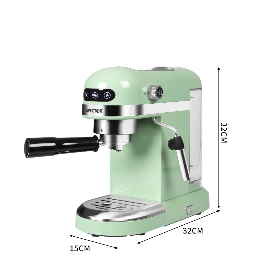 Spector Coffee Maker Machine Espresso Green Mint-1